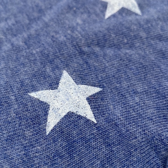 🎉HP🎉 Alternative Raglan Star Top 💗 Red White & Blue - Picture 10 of 12